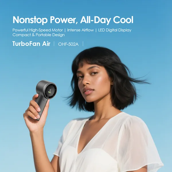 Ventilateur Portatif Oraimo OHF-502A
