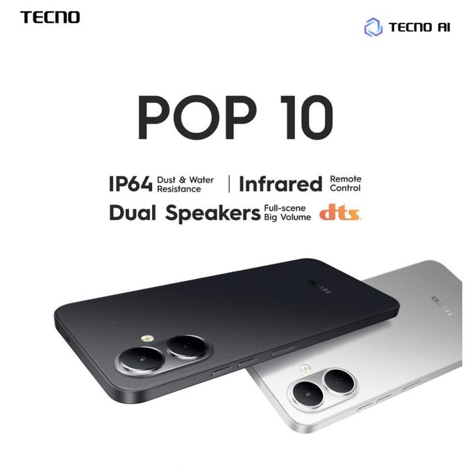 TECNO POP 10 KM4(64+3)
