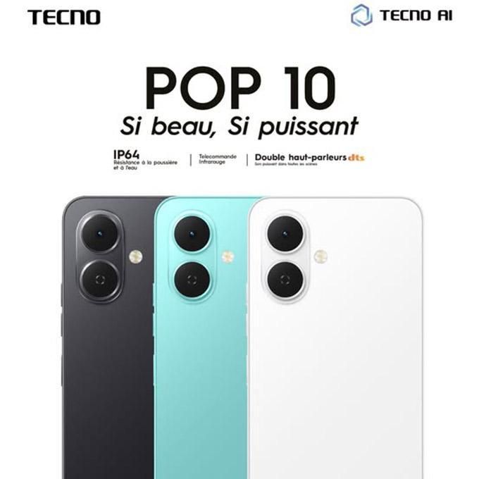TECNO POP 10 BG6M NEW (64+2)