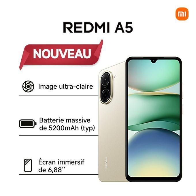 REDMI A5 - 128Go + 4Go